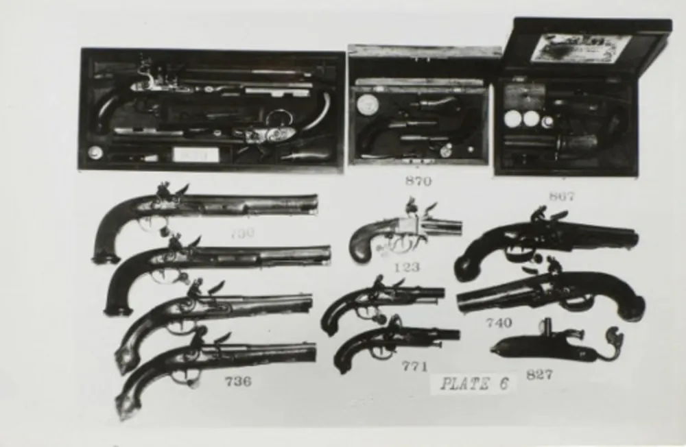Многоэкземплярное Произведение Warhol - Gun Collection Photgraph