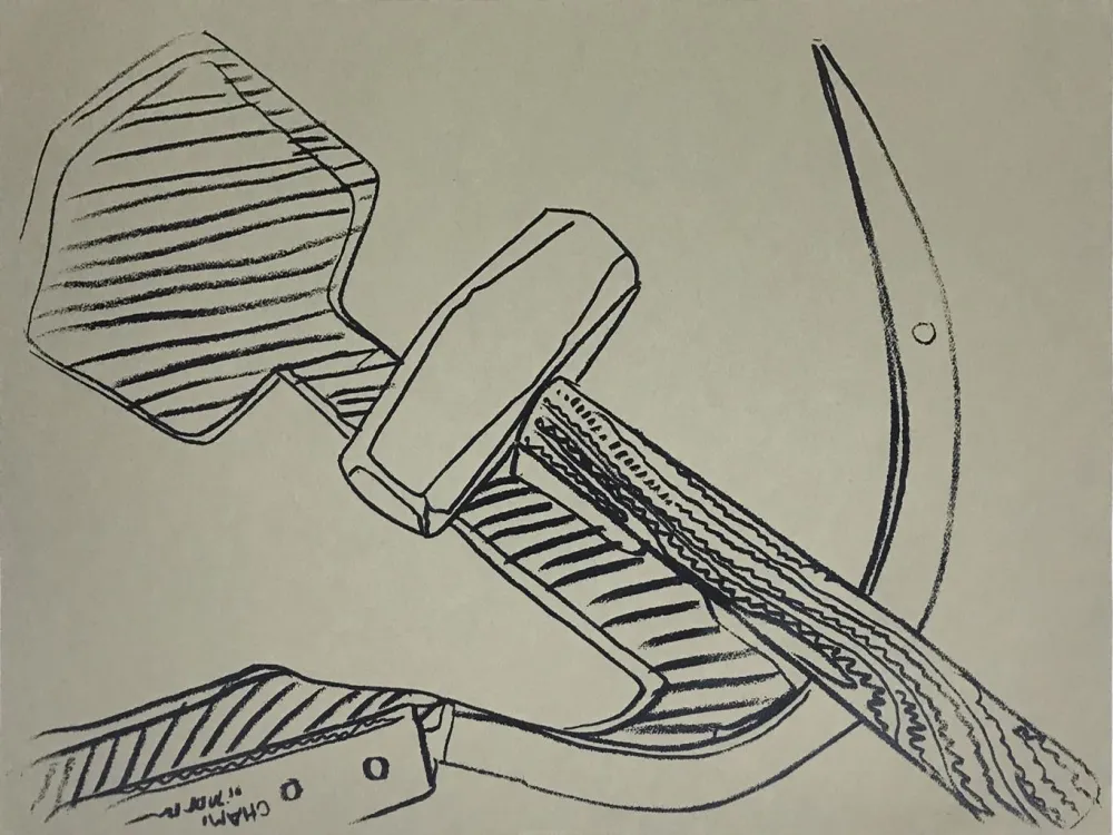 Сериграфия Warhol - Hammer & Sickle