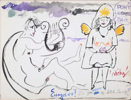 Литография Warhol - In the Bottom of My Garden (B), 1956