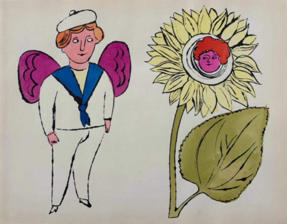 Литография Warhol - In The Bottom of my Garden IV.87A, CA