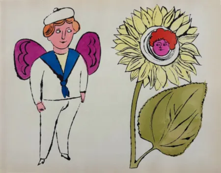 Литография Warhol - In The Bottom of my Garden IV.87A, CA