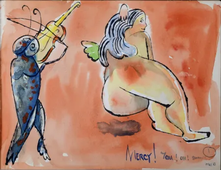 Литография Warhol - In the Bottom of My Garden (J), 1956