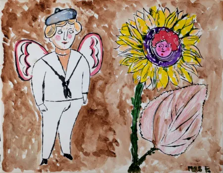 Литография Warhol - In the Bottom of My Garden (K), 1956