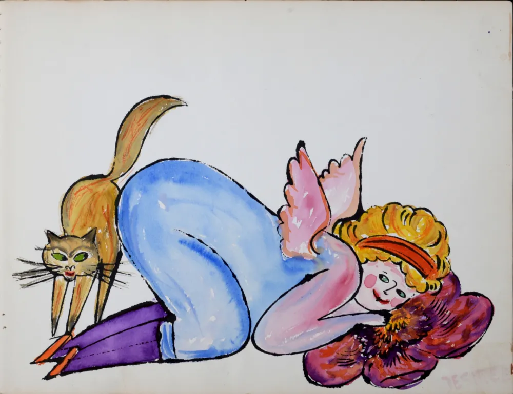 Литография Warhol - In the Bottom of My Garden (L), 1956