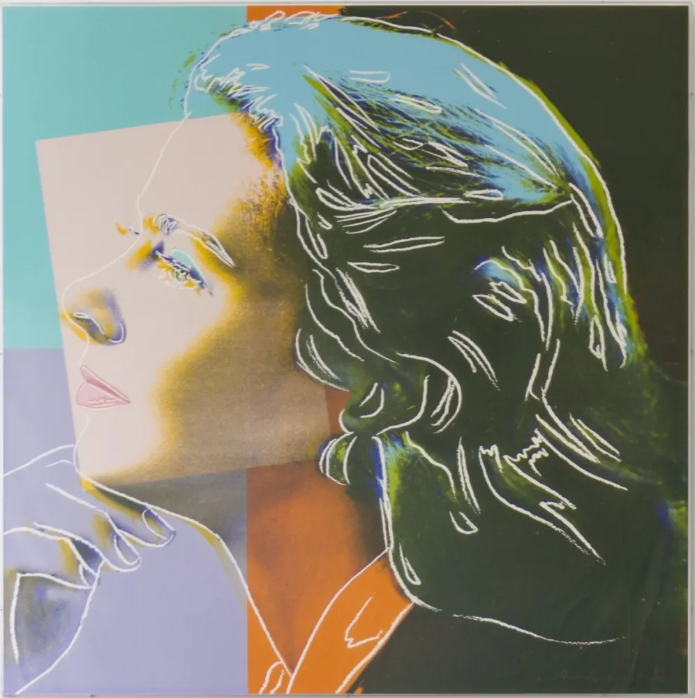 Сериграфия Warhol - Ingrid Bergman, Herself (FS II.313) 