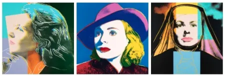 Сериграфия Warhol - Ingrid Bergman Portfolio
