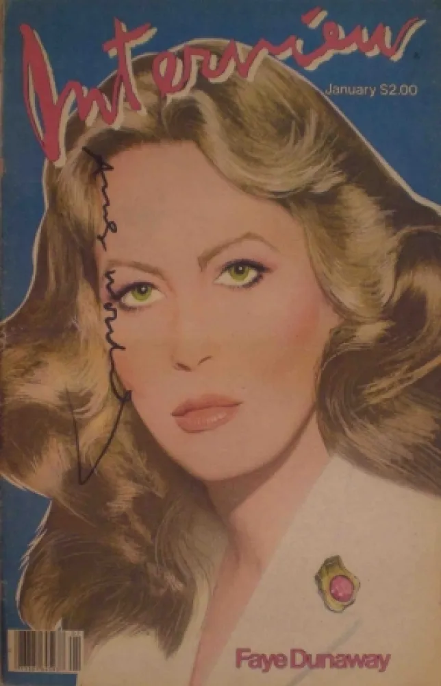 Многоэкземплярное Произведение Warhol - Interview – January 1982