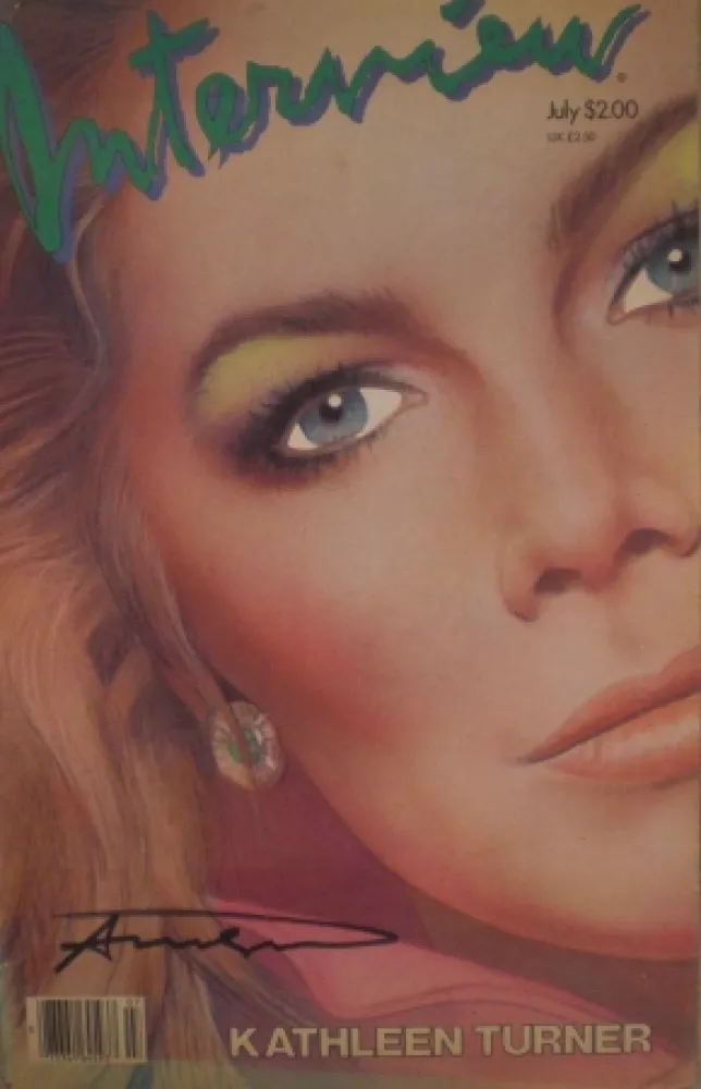 Многоэкземплярное Произведение Warhol - Interview – July 1985