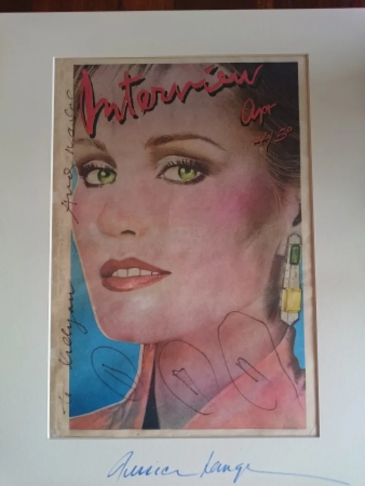 Гашение Warhol - Jessica Lange