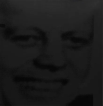 Многоэкземплярное Произведение Warhol - JFK (Black)