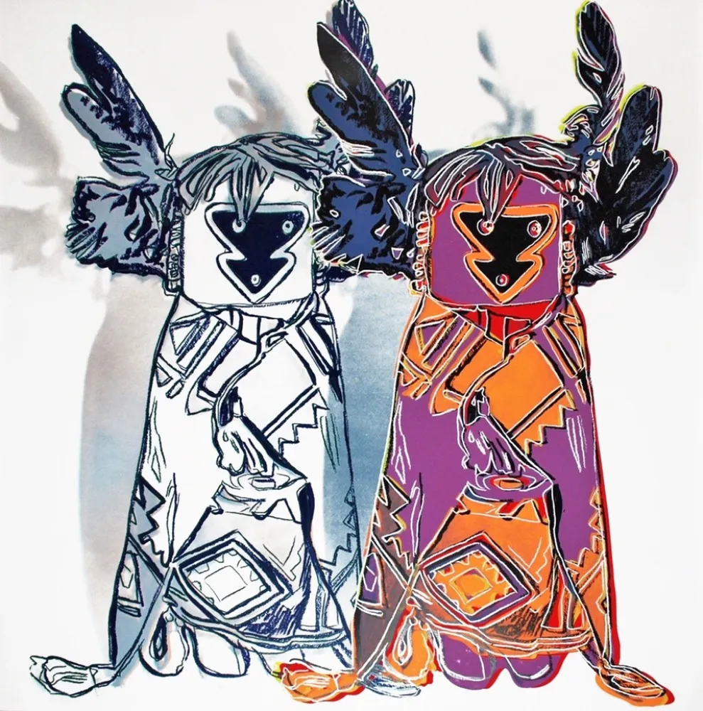 Сериграфия Warhol - Kachina Dolls (FS II.381)