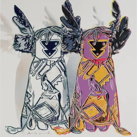 Сериграфия Warhol - Kachina Dolls (FS II.381)