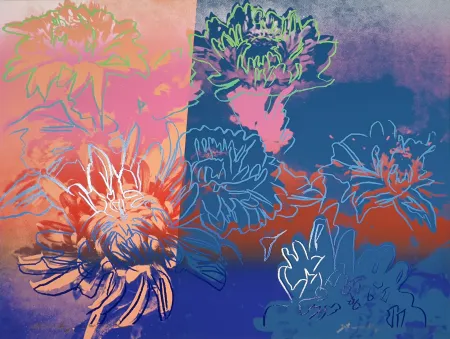 Сериграфия Warhol - Kiku (FS II.309)