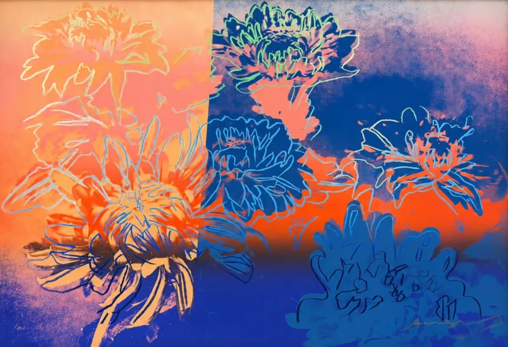 Сериграфия Warhol - Kiku, II.309