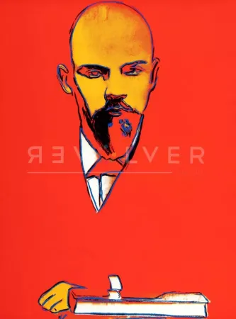 Сериграфия Warhol - Lenin (Red) FS II.403