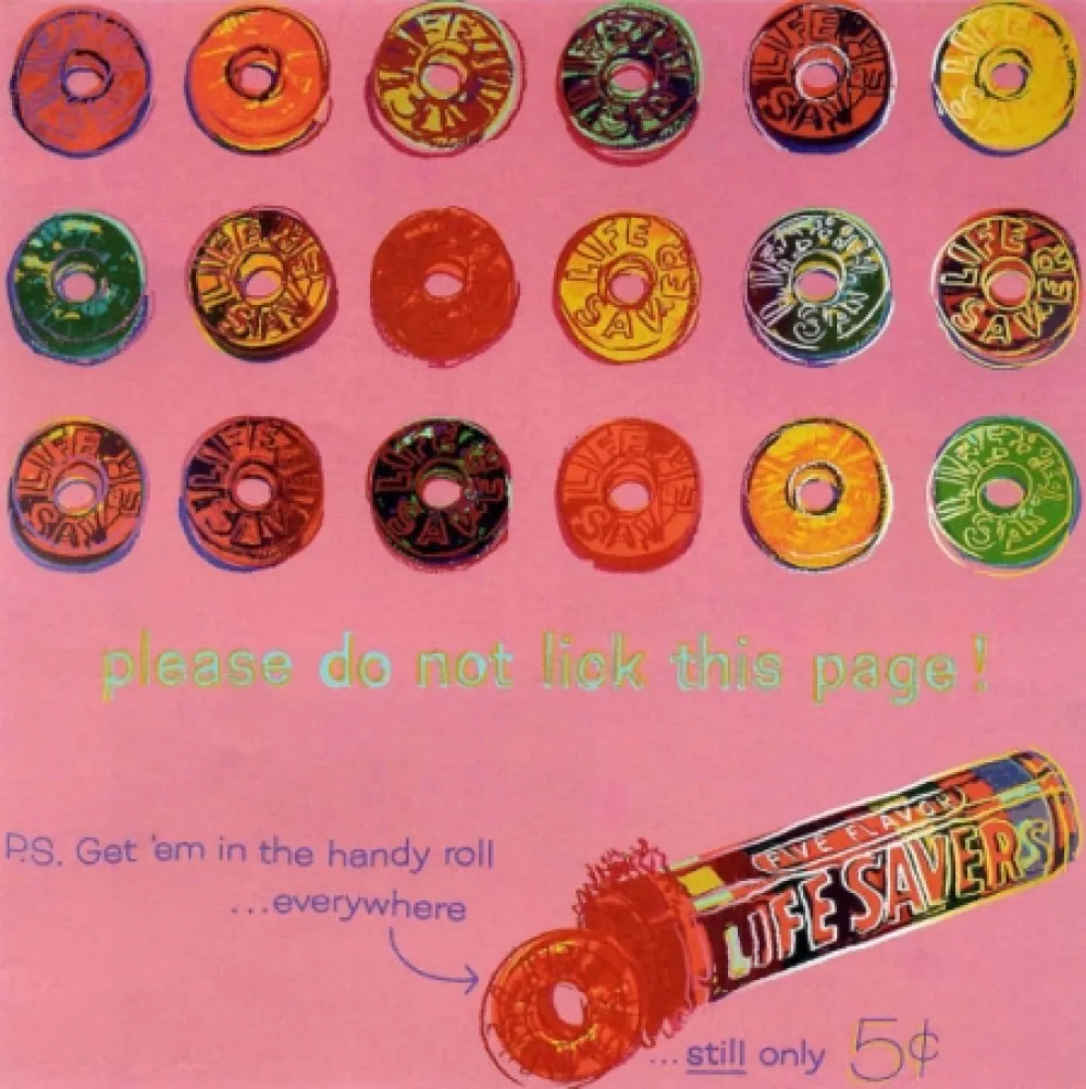 Сериграфия Warhol - Life Savers