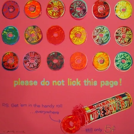 Сериграфия Warhol - Life Savers (FS-II.353)