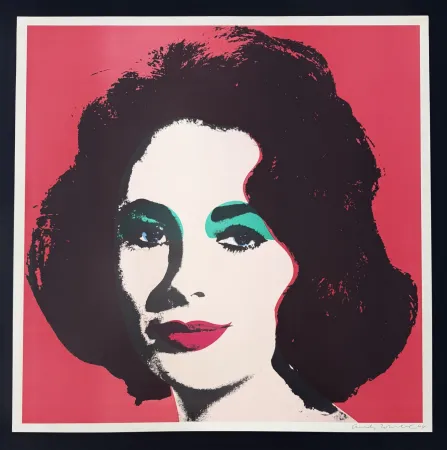 Литография Warhol - Liz, 1964