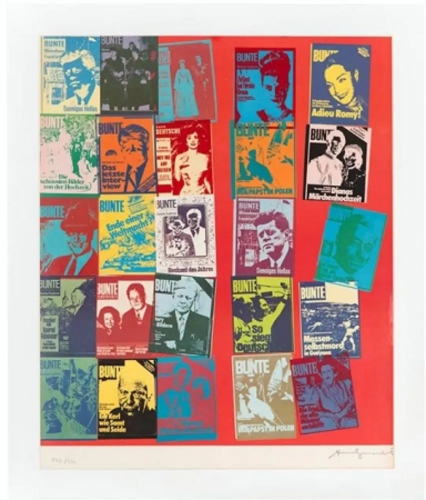 Сериграфия Warhol - Magazine and History, FS II.304 A