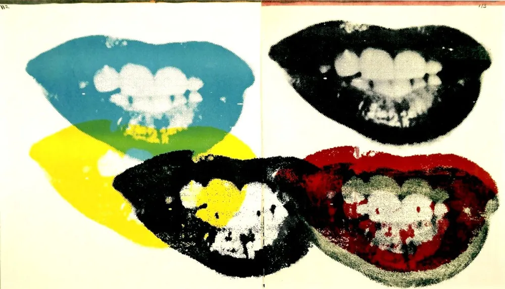 Сериграфия Warhol - Marilyn Monroe I Love Your Kiss Forever Forever (FS II.5)