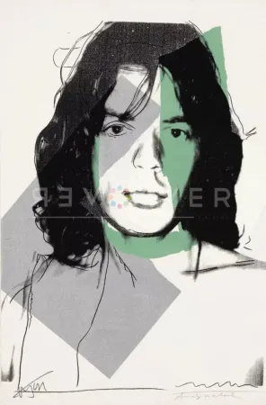 Сериграфия Warhol - Mick Jagger 138