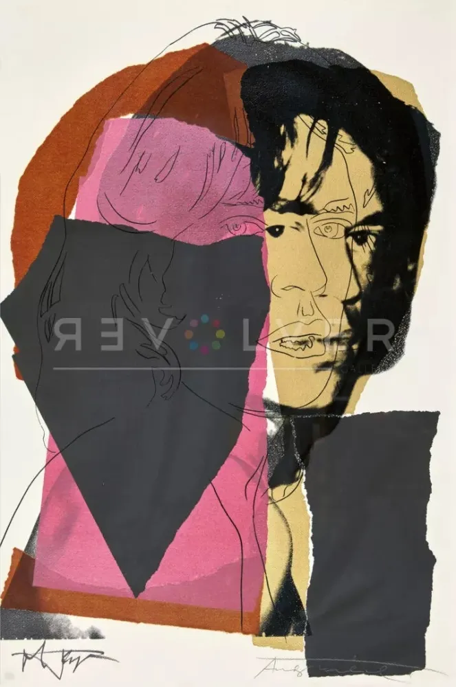 Сериграфия Warhol - Mick Jagger 139