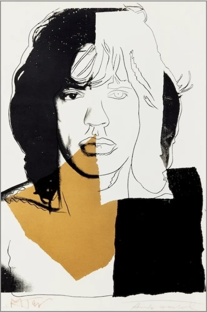 Сериграфия Warhol - Mick Jagger #146