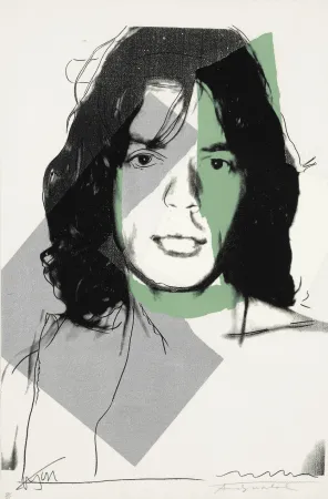 Сериграфия Warhol - Mick Jagger (FS II.138)