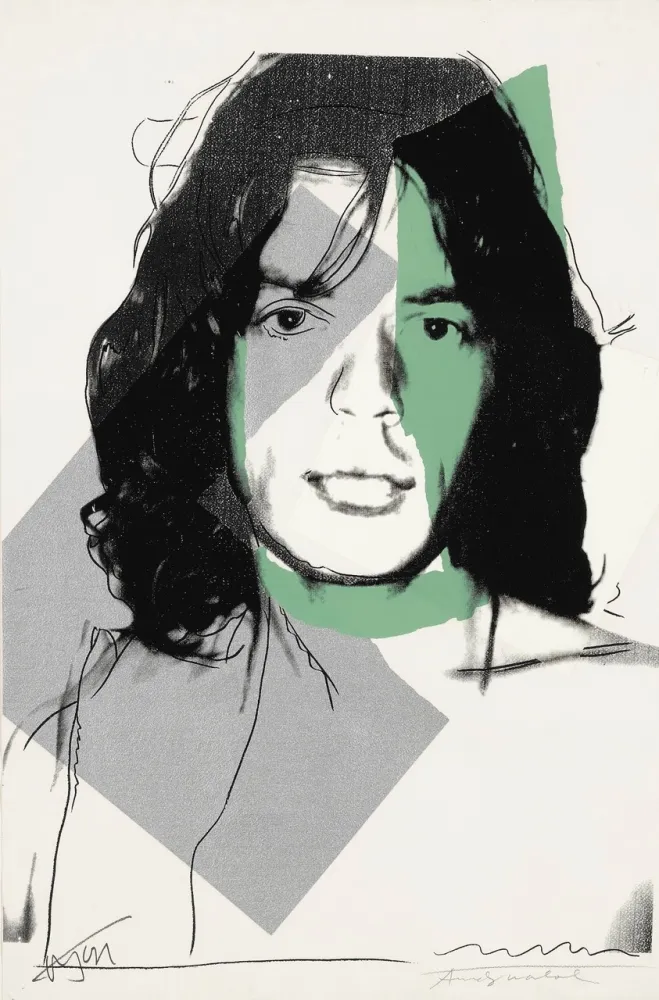 Сериграфия Warhol - Mick Jagger (FS II.138)
