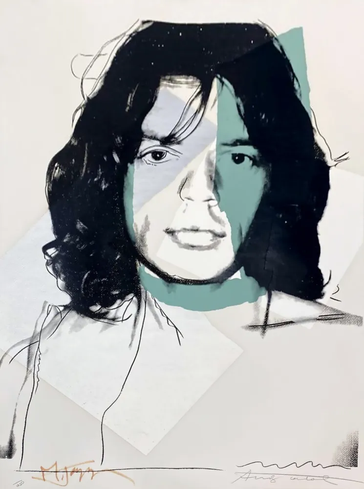 Сериграфия Warhol - Mick Jagger (FS II.138)