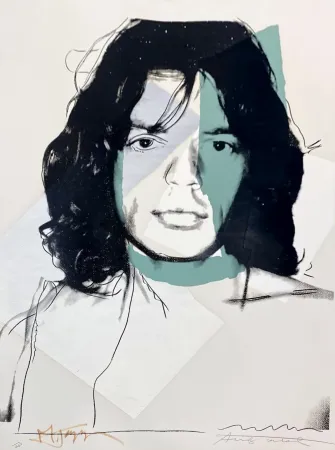 Сериграфия Warhol - Mick Jagger (FS II.138)