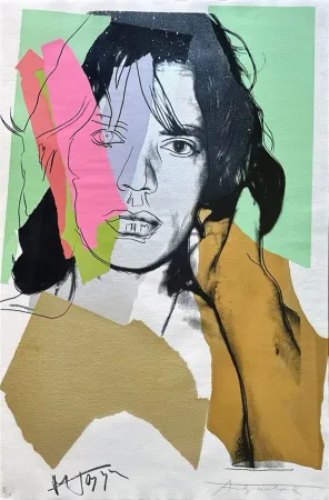 Сериграфия Warhol - Mick Jagger (FS II.140)