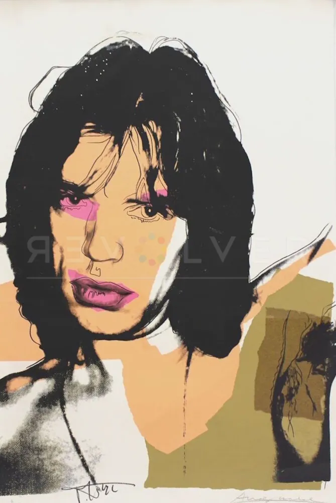 Сериграфия Warhol - Mick Jagger (FS II.141) 