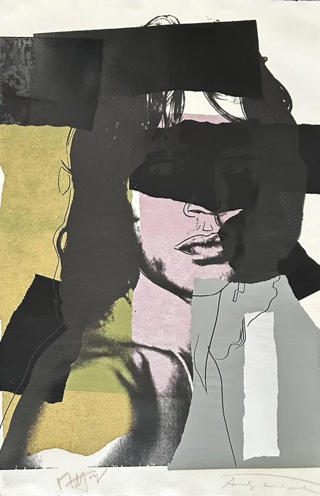 Сериграфия Warhol - Mick Jagger (FS II.145)