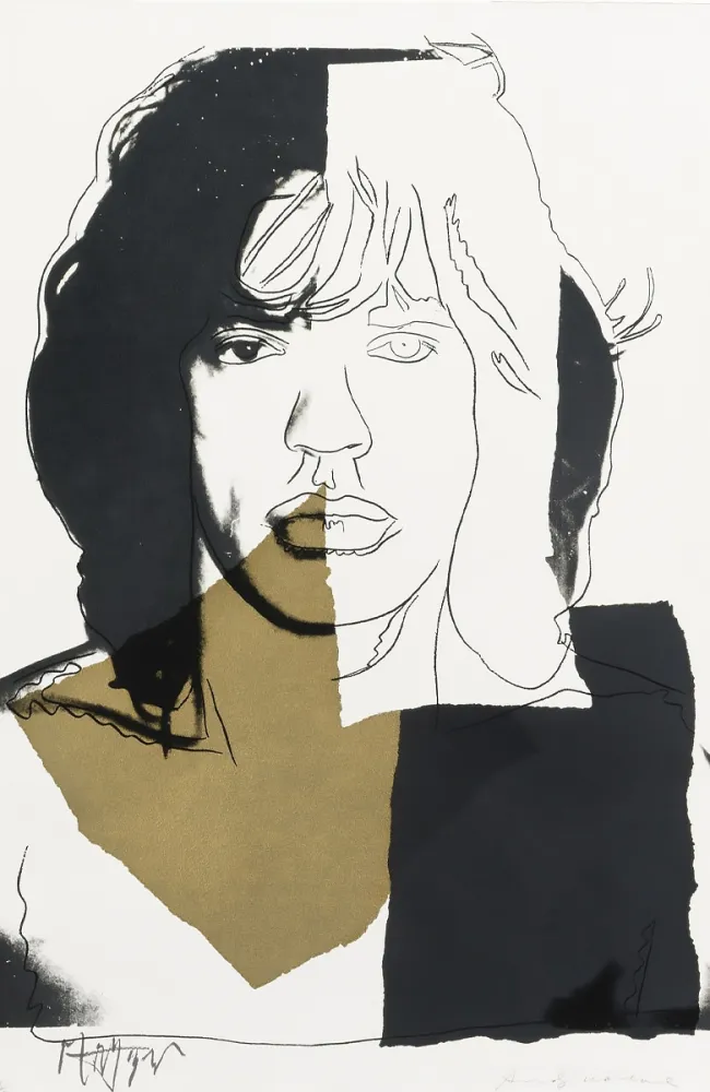 Сериграфия Warhol - Mick Jagger (FS II.146)
