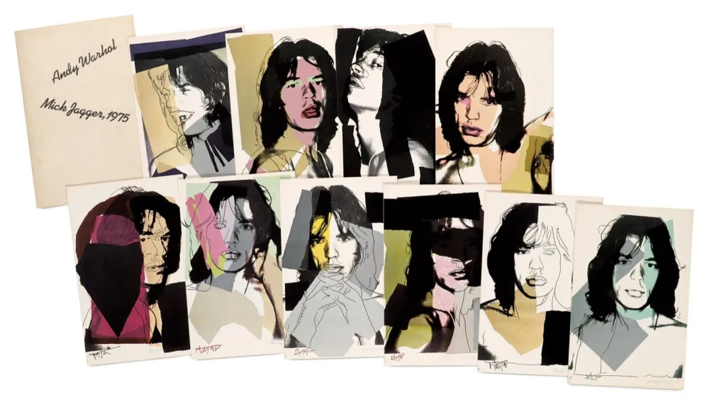 Литография Warhol - Mick Jagger Portfolio