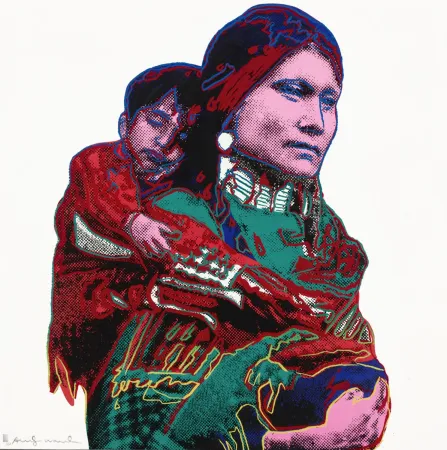 Сериграфия Warhol - Mother and Child (FS II.383)