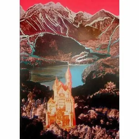 Сериграфия Warhol - Neuschwanstein