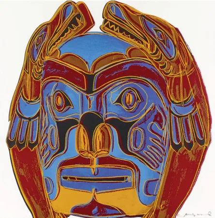 Сериграфия Warhol - Northwest Coast Mask 