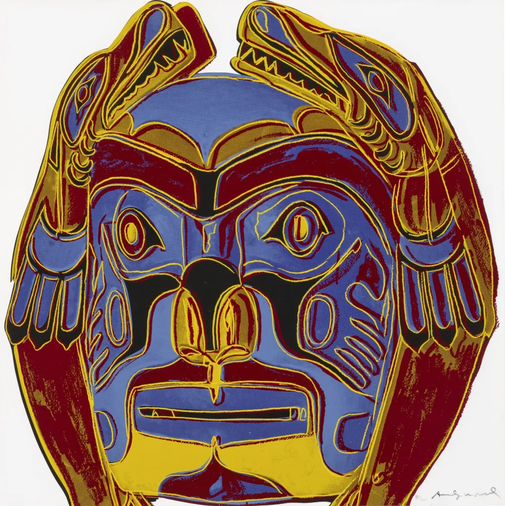 Сериграфия Warhol - Northwest Coast Mask 