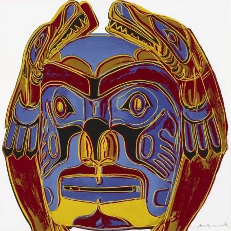 Сериграфия Warhol - Northwest Coast Mask 