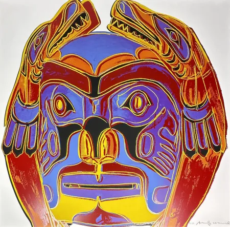 Сериграфия Warhol - Northwest Coast Mask 