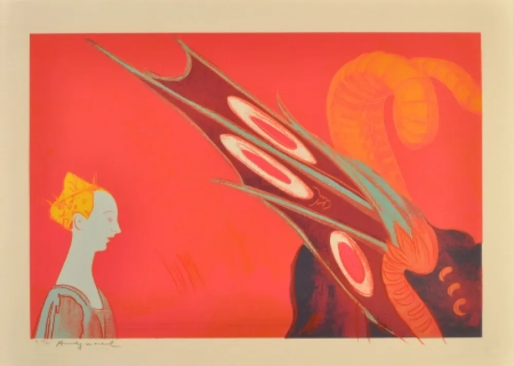 Сериграфия Warhol - Paolo Uccello (St. George and the Dragon)
