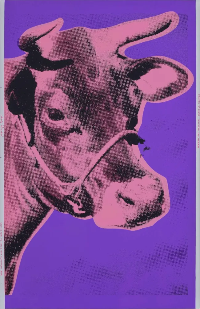 Сериграфия Warhol - Pink COW