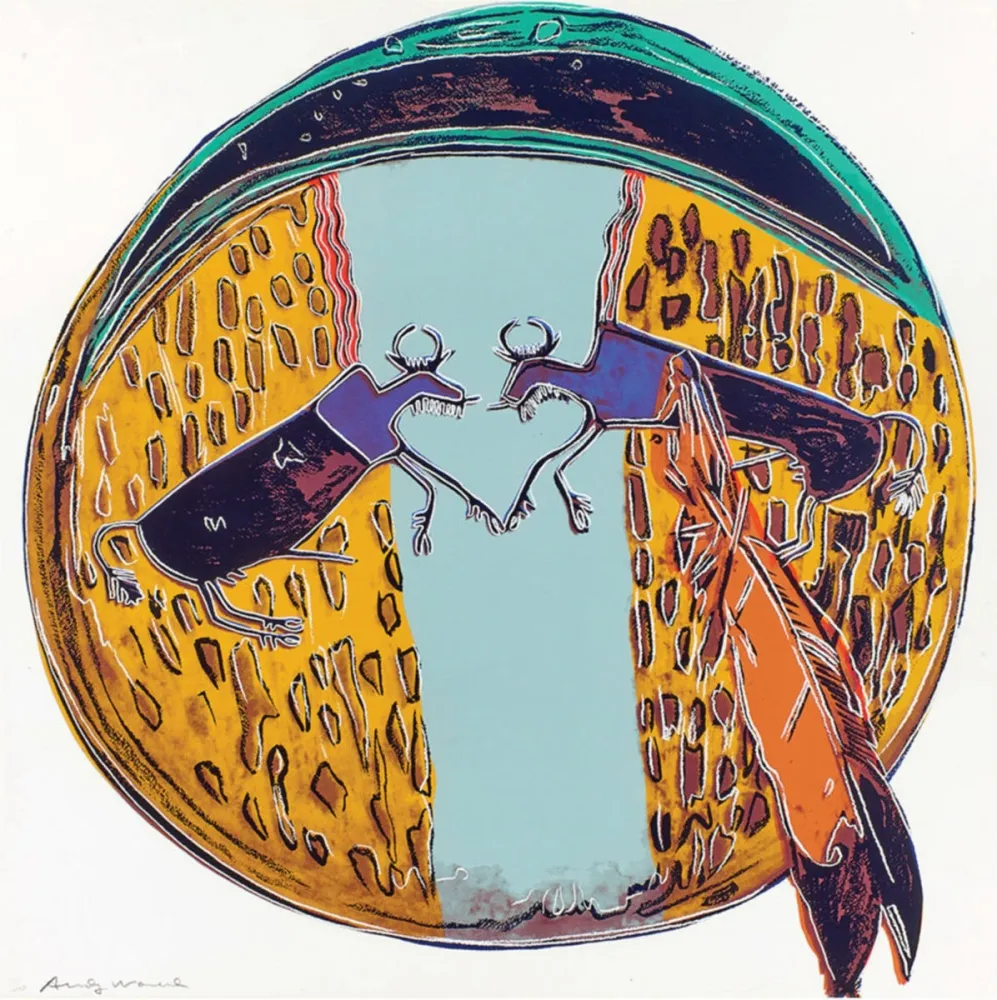 Сериграфия Warhol - Plains Indian Shield (FS II.383)