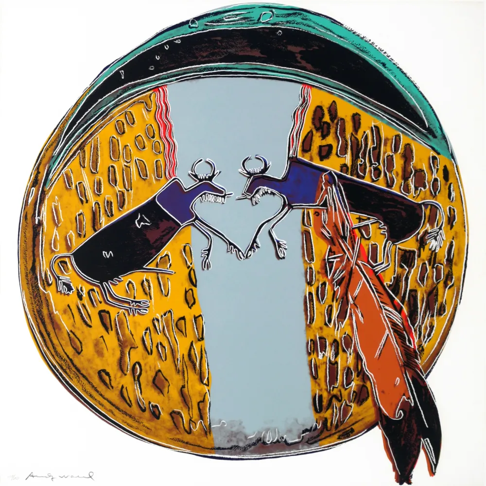 Сериграфия Warhol - Plains Indian Shield (FS II.383)
