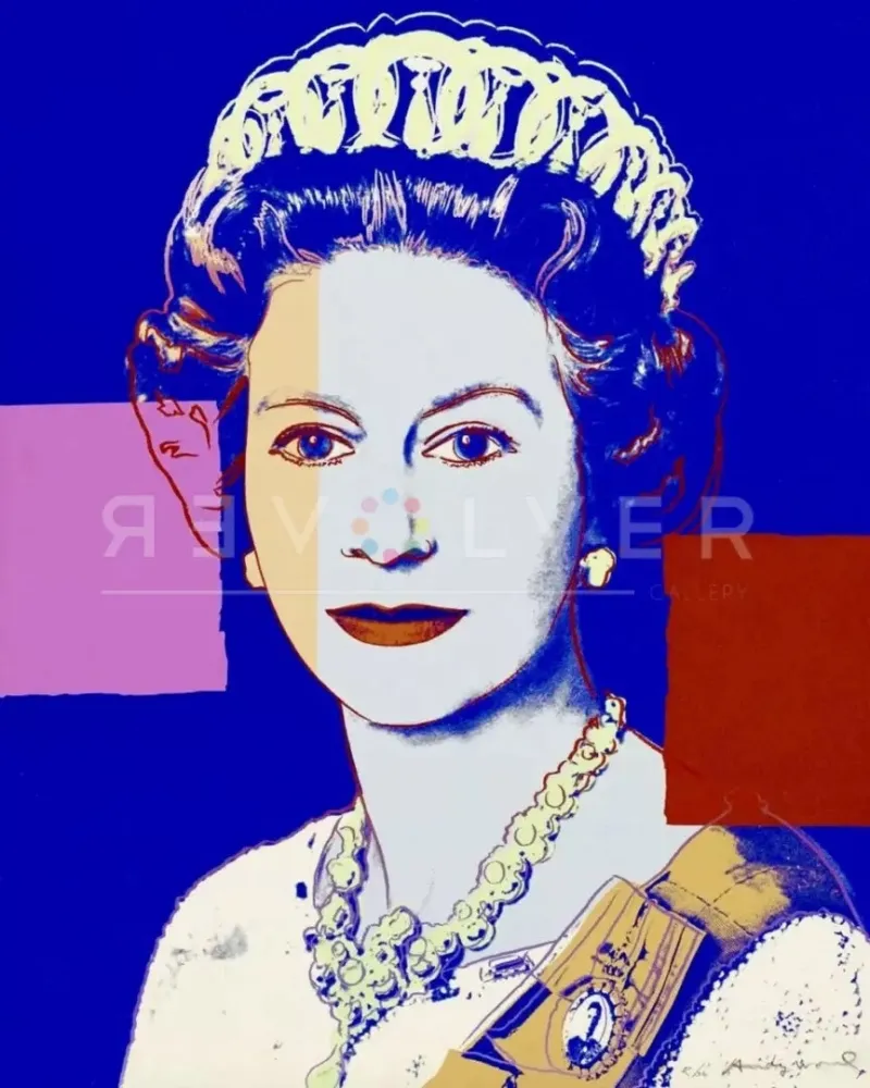 Сериграфия Warhol - Queen Elizabeth II 337