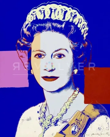 Сериграфия Warhol - Queen Elizabeth II 337