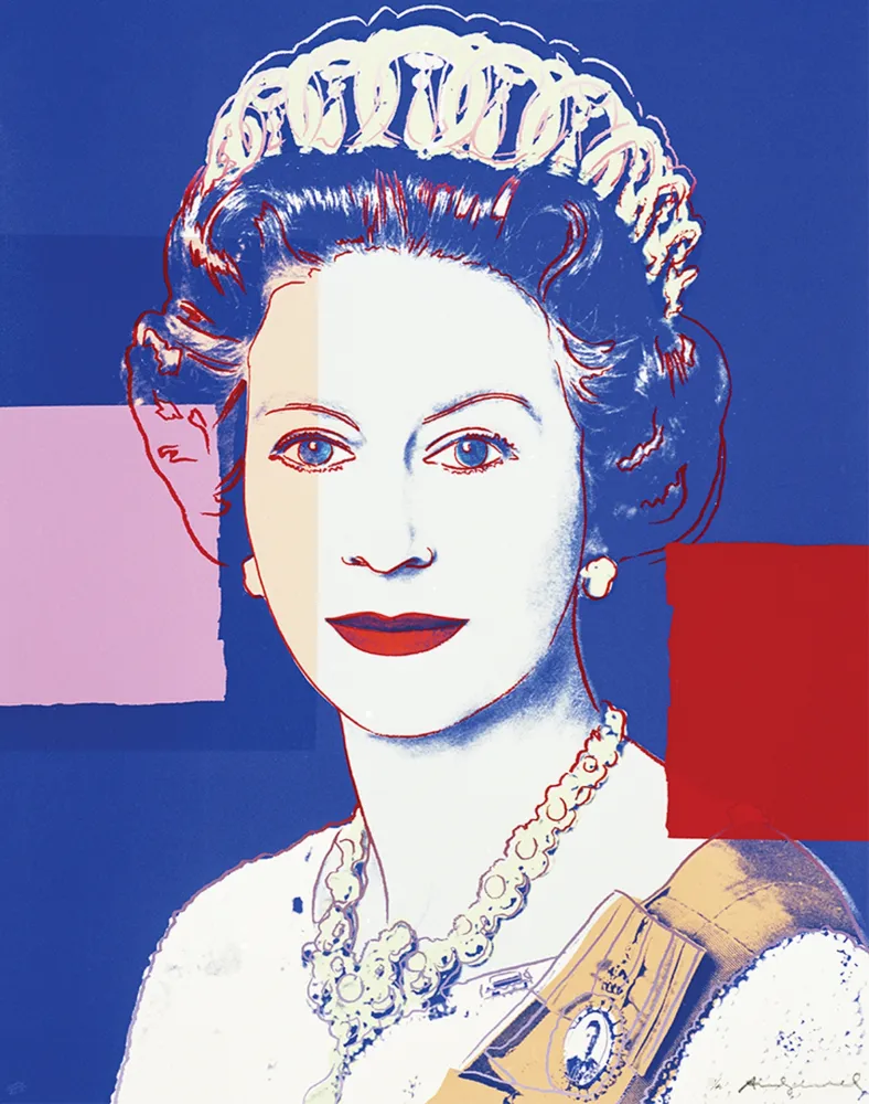 Сериграфия Warhol - Queen Elizabeth II 337