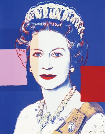 Сериграфия Warhol - Queen Elizabeth II 337